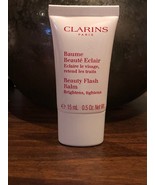 Clarins Beauty Flash Balm 0.5 oz / 15 ml Travel size NEW FRESH tube, bri... - £5.42 GBP