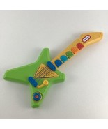 Little Tikes Pop Tunes Big Rocker Green Guitar Musical Instrument Vintag... - $34.60