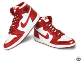 Michael Jordan Autographed Nike 1 Retro 1985 New Beginnings Shoes UDA  - £17,759.02 GBP