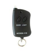 9 Digit Code Mini Remote Control Garage Gate Transmitter Mini Flashlight 318 MHz - $18.95