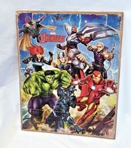 12.5&quot; MARVEL AVENGERS comic wood sign Hulk pop ART Wood Vtg style Sign - £19.96 GBP