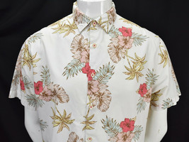 Cactus Man Ricky Singh Floral Hawaiian Slim Fit Shirt XL - £23.82 GBP