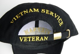 VIETNAM VETERAN SERVICE PROUDLY SERVED USA EMBROIDERED BASEBALL CAP HAT - £9.49 GBP