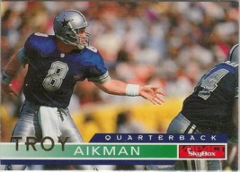 Troy Aikman 1995 Skybox Impact # 34 - £1.35 GBP