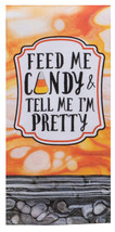 Kay Dee designs kitchen towel dual purpose terry  Halloween feed me cand... - $167.21 MXN