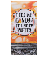 Kay Dee designs kitchen towel dual purpose terry  Halloween feed me cand... - $167.88 MXN
