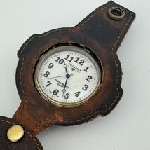 Coleman Belt Pocket Watch Men Silver Japan Movt Quartz Pouch Analog New ... - $28.49