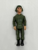 Vintage Fisher Price Construx Millitary Green ARMY MEN  3” Action Figure 1985 - £4.46 GBP