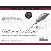 Studio Series Calligraphy Paper Pad: 50 Sheets Peter Pauper Press (Corpo... - £17.59 GBP