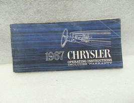 CHRYSLER CHRYS-STD 1967 Owners Manual 16283 - £13.23 GBP