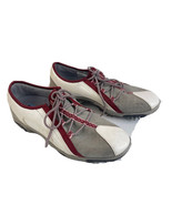 Footjoy FJ Summer Series White Gray Red Spiked Golf Shoes Womens US 9.5 ... - $263.46 MXN