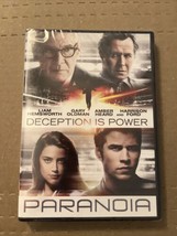 Paranoia DVD 2013 Liam Hemsworth Harrison Ford Amber Heard Gary Oldman - £8.40 GBP