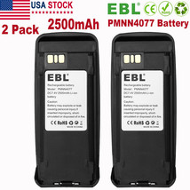2 Pcs Pmnn4077 Li-Ion Radio Battery For Motorola Xpr6550 Xpr6500 Xpr6300... - $84.99