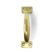 Grip Tight Tools DP02 6 1/2&quot; Garage Door Pull Handle Brass Plated Finish - €6,83 EUR