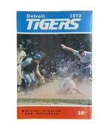 Detroit Tigers Baseball Vintage 1972 Scorebook and Official Program - $14.99