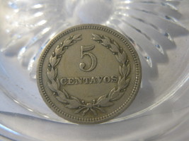 (FC-1415) 1915 El Salvador: 5 Centavos { only 2,500,000 minted } - $6.00