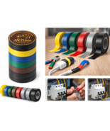 AN-Prime PVC Electrical Insulation Tape Set – 6 Color Multi-Pack - $12.86