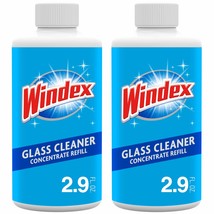 Windex Glass Cleaner Concentrate, Two 2.9 Ounce Concentrated Refill Bottles - $14.69