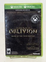 The Elder Scrolls IV: Oblivion Game of the Year Edition 2011 Xbox 360 No Manual - £10.95 GBP