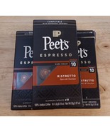 10 Peet&#39;s Espresso Capsules Coffee Ristretto Bold Spice Chocolate 10 CT ... - $98.76