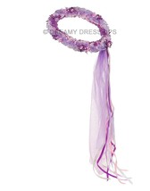Dreamy Dressups Flower Wrap by Douglas - Purple - £13.80 GBP