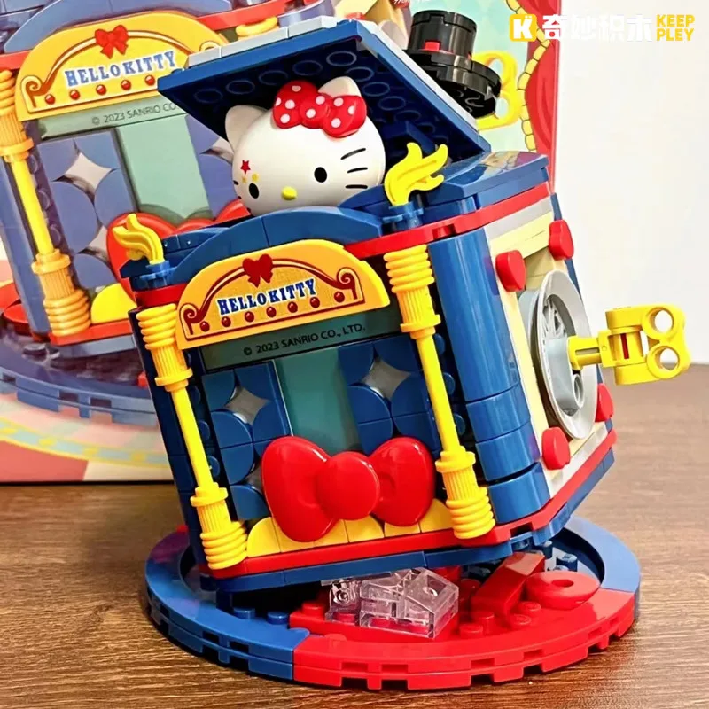 Keeppley Sanrio Hello Kitty Building Blocks Kuromi Japanese anime character - $36.94