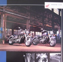 2002 Honda Shadow 1100 Motorcycle Brochure Sabre Aero Spirit Xlnt - $15.80