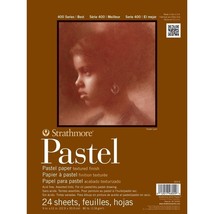 &quot;Vibrant Pastel Dreams: 400 Series Assorted Colors Pad, 9&quot;x12&quot; Bound with 24 She - £45.27 GBP