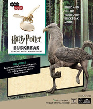 Harry Potter Movie Buckbeak 3D Laser Cut Wood Model and Deluxe Book NEW UNUSED - $16.39