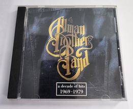 The Allman Brothers Band A Decade Of Hits vintage music CD 1991  - £5.49 GBP