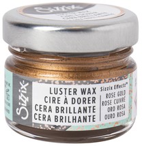 Sizzix Effectz Luster Wax 20ml Rose Gold - $32.99