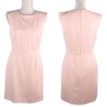 Gianni Bini Dress 6 Pink Cap Sleeves Sheath Lined Back Zipper - £30.59 GBP