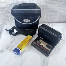 Vintage Camera Accessories Lot Camcorder Bag Mini Tripod Ansco Flash Cam... - $10.88