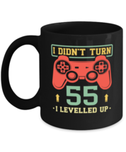 55th Birthday Gamer Mug I Didn&#39;t Turn 55 I Levelled up  - £14.34 GBP