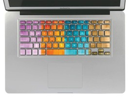 Macbook Keyboard Decal Sticker Cover Skin Pro 13 15 Air Protector Art Ra... - £6.28 GBP
