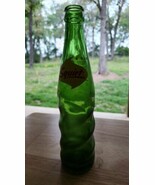 Squirt Green Twisted Glass Soda Pop Bottle  Never An After-Thirst 10 Ounce - €21,47 EUR