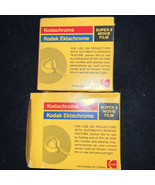 Kodachrome Kodak Ektachrome Vintage Super 8 Movie Film x 2 - $25.00