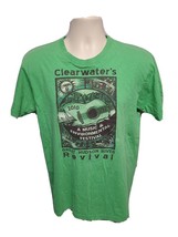 2010 ClearWaters Great Hudson River Revival Adult Medium Green TShirt - £11.86 GBP