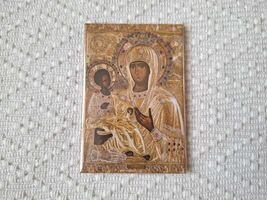 Serbian Christian Orthodox Magnet Icon of Virgin Mary with Jesus Christ - $23.00