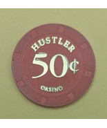 Hustler Casino 50 cents vintage Casino Chip - $3.95