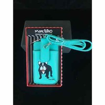 Marc Tetro Bulldog Crossbody Phone Wallet Purse Bag Wristlet w/ Gift Box... - $40.49