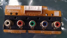 Mitsubishi WD-65735 TV FRONT1 Component Video Board Port Jack Board 211A93401 - £7.35 GBP