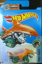 Hot Wheels, 2016 Street Beasts, Shark Bite 208/250, Orange - £17.23 GBP