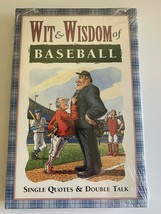Wit and Wisdom of Baseball by Wisnia, Saul new sealed gift - £10.11 GBP