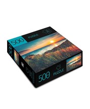 Sunset Jigsaw Puzzle 500 Piece 28" x 20" Durable Fit Pieces Leisure Family image 2