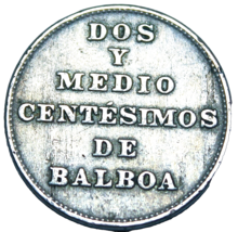 Panama 2 1/2 Centesimos 1940~Rare~332,000 Minted~Free Shipping~#A27 - £4.29 GBP