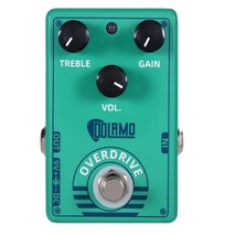 Dolamo D-12 Overdrive Guitar Effect Pedal with Treble Gain  Controls NEW - $29.80