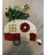 Christmas House Tinsel Holiday Camper-New(See Below)-SHIPS N 24 HOURS - $459.04 MXN