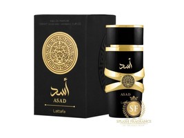 Lattafa Asad Eau De Perfum for Unisex 100ml-Amazing 100% AuthenticFree Shipping - £27.72 GBP