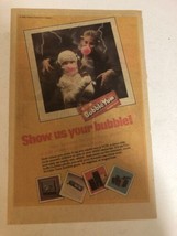 1988 Bubble Yum Bubble Gum Candy Vintage Print Ad Advertisement  pa6 - $7.91